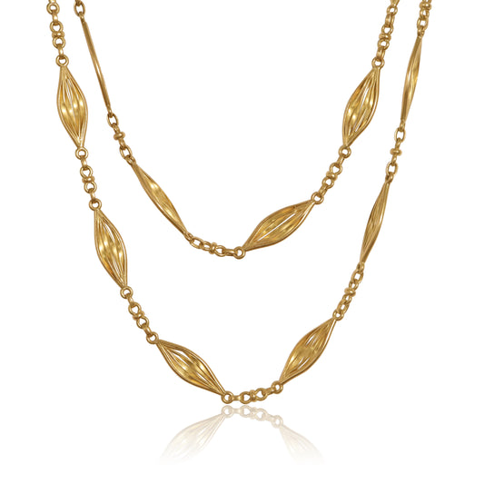 Antique French 18k Gold Chain